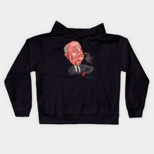 Alfred Hitchcock - Master of Suspense Kids Hoodie